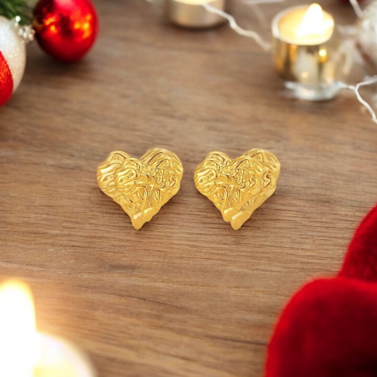 Edelstahl 18K vergoldet