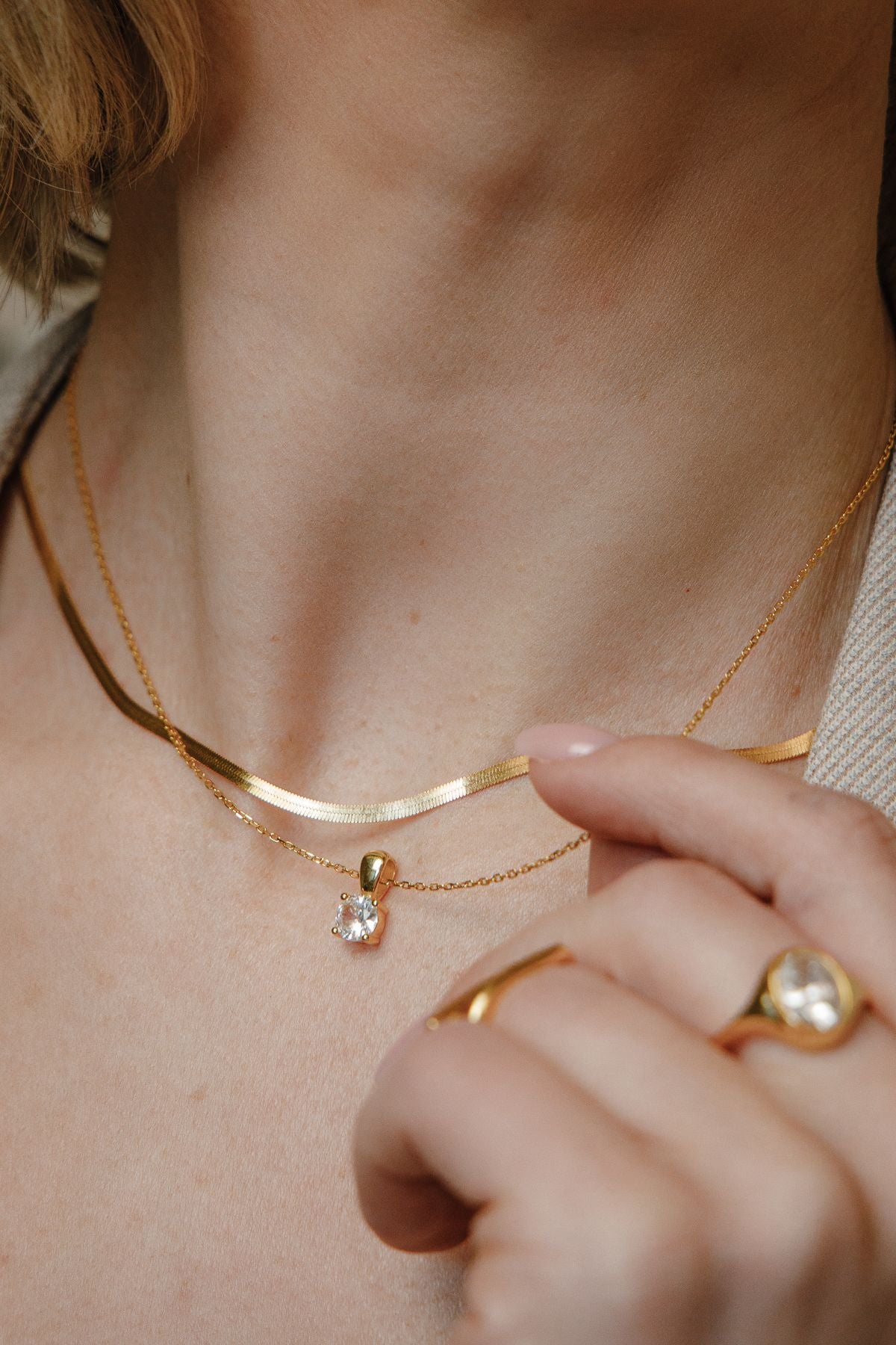 Schmuck aus echtem Silber & Gold