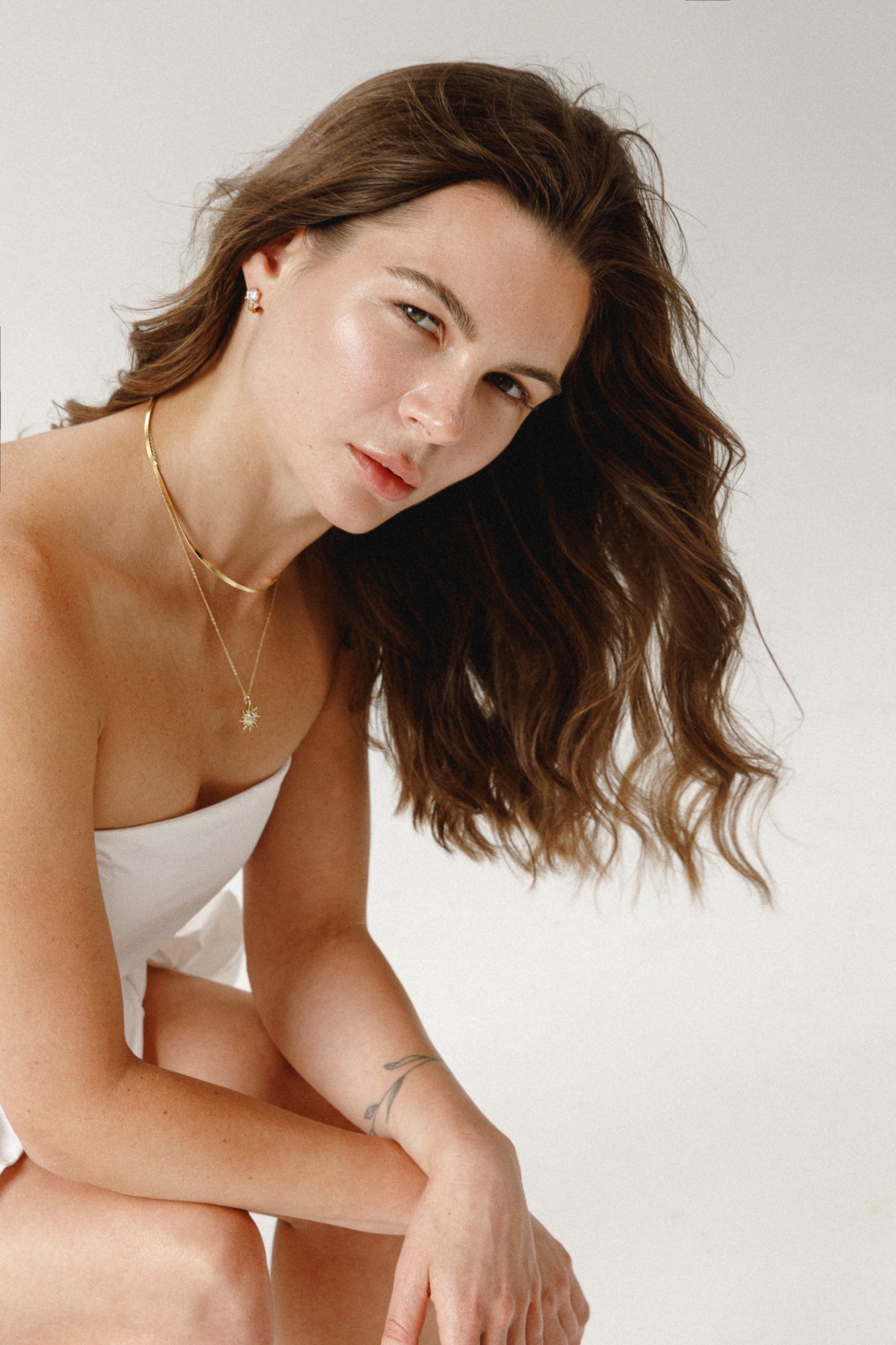 Strahlende Zirkonia-Creolen „Summer Night“ – 925 Silber oder 925 Silber vergoldet