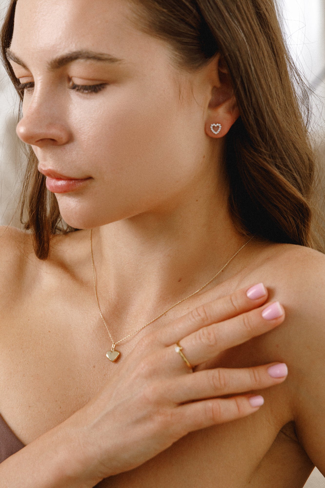 333 gold ladies ring with zirconia Ø 3mm - hug