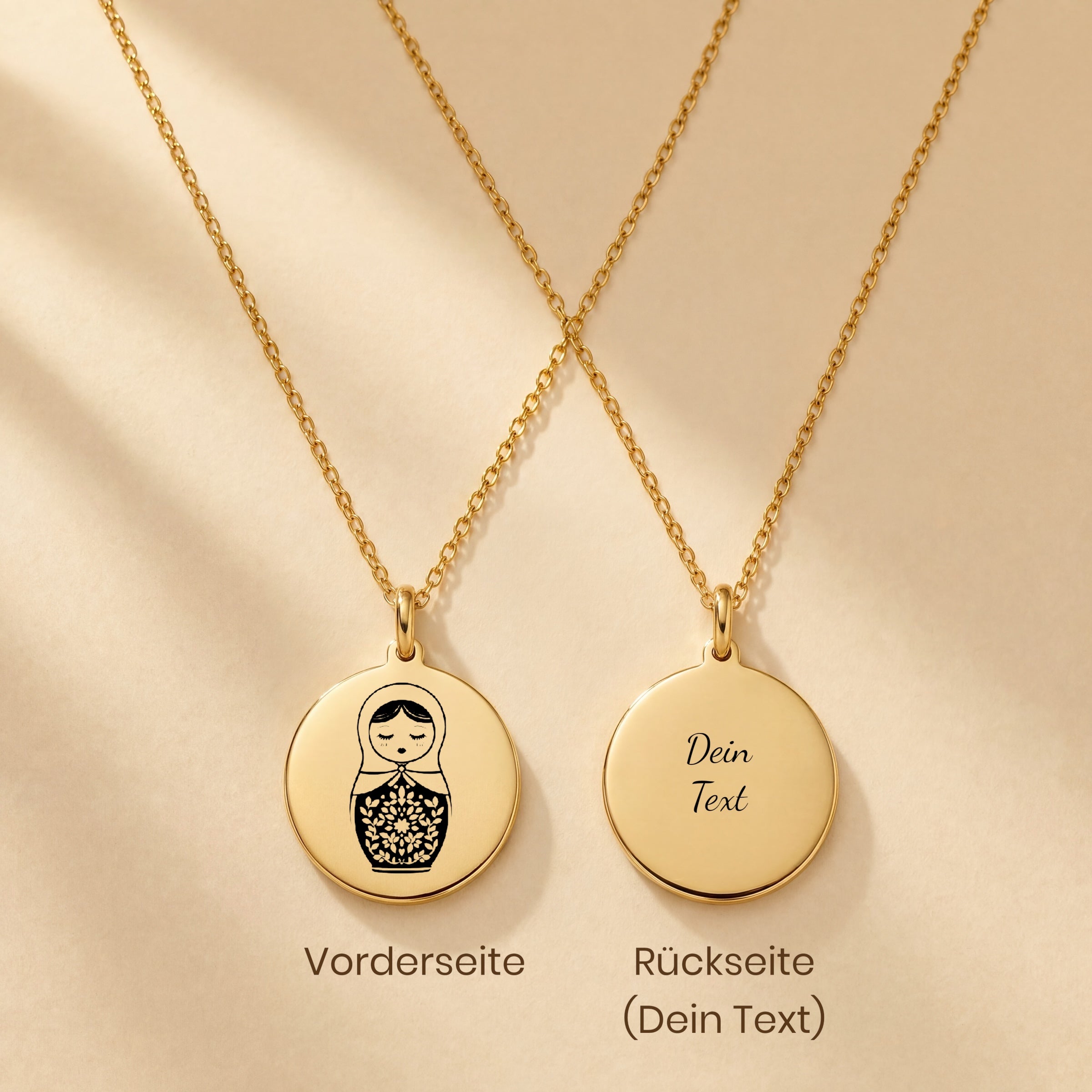 Heimat Schmuck – Matryoshka Pendant Engraving – A Symbol of Connection to Russia