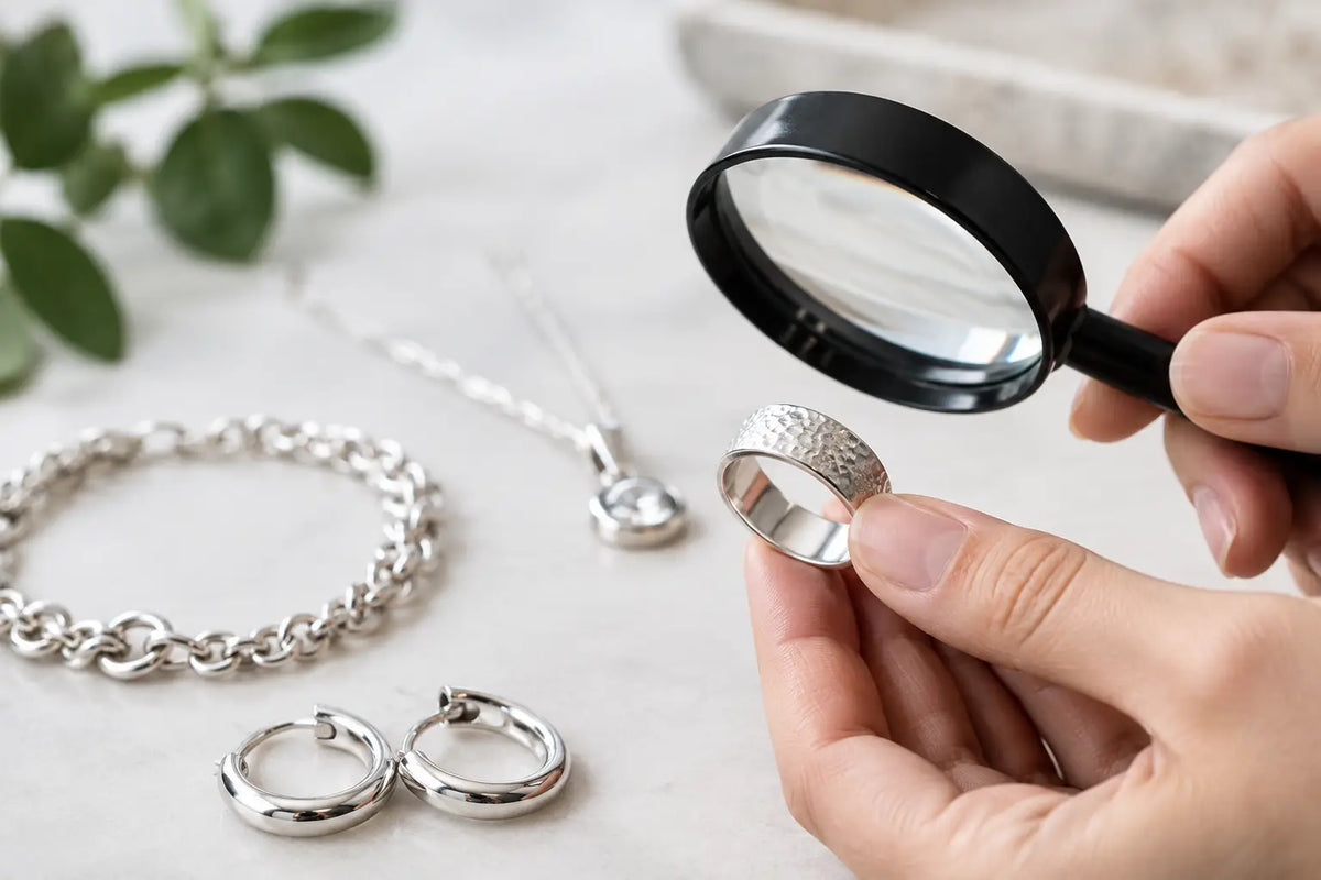 Silberschmuck Qualität richtig erkennen