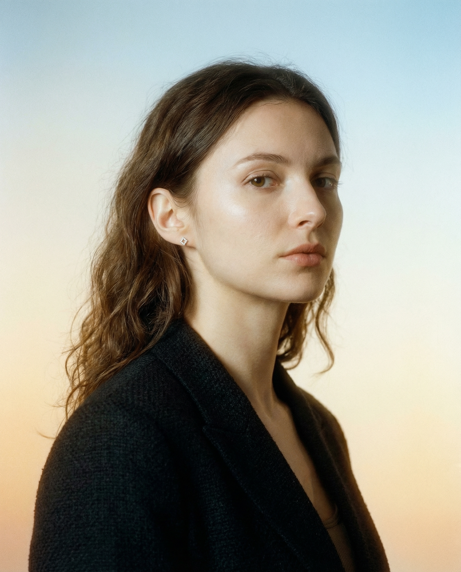 333 Gold Glücks-Kleeblatt Ohrrstecker mit 24 funkelnden Zirkonia