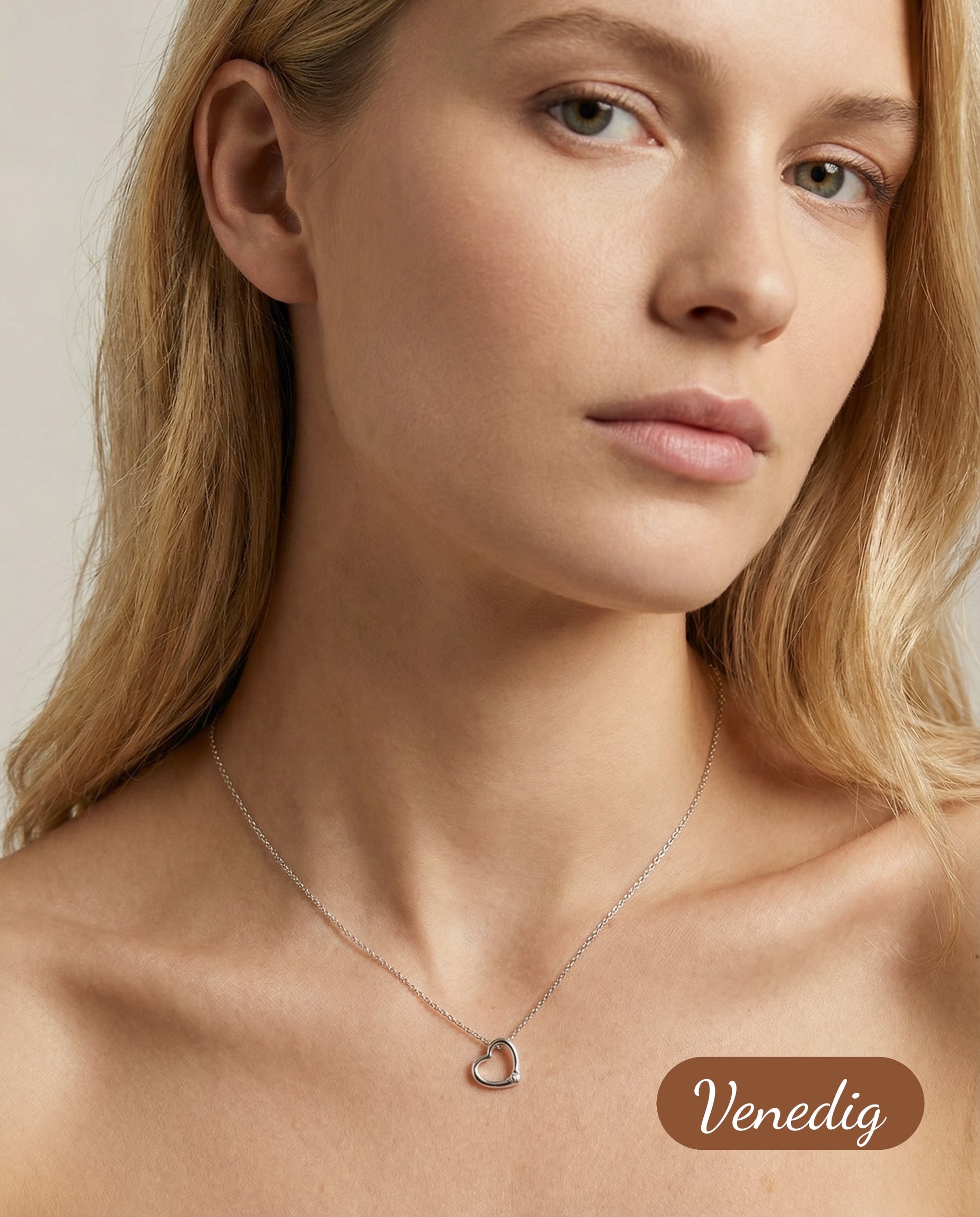 Twelve Hearts – Herz-Halskette aus 925 Silber (12 Designs zur Auswahl)