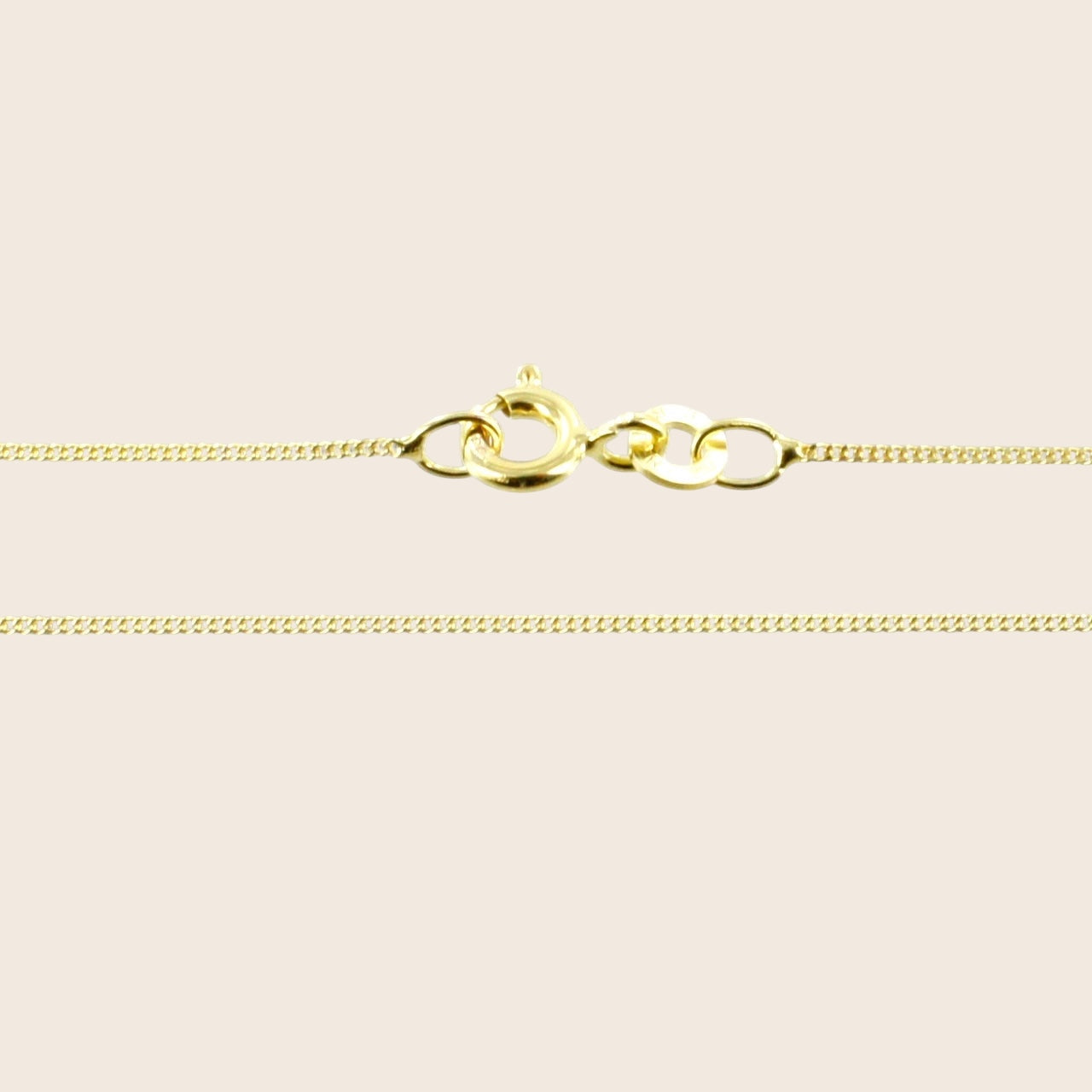 333 gold shining letter pendant with zirconia with or without chain