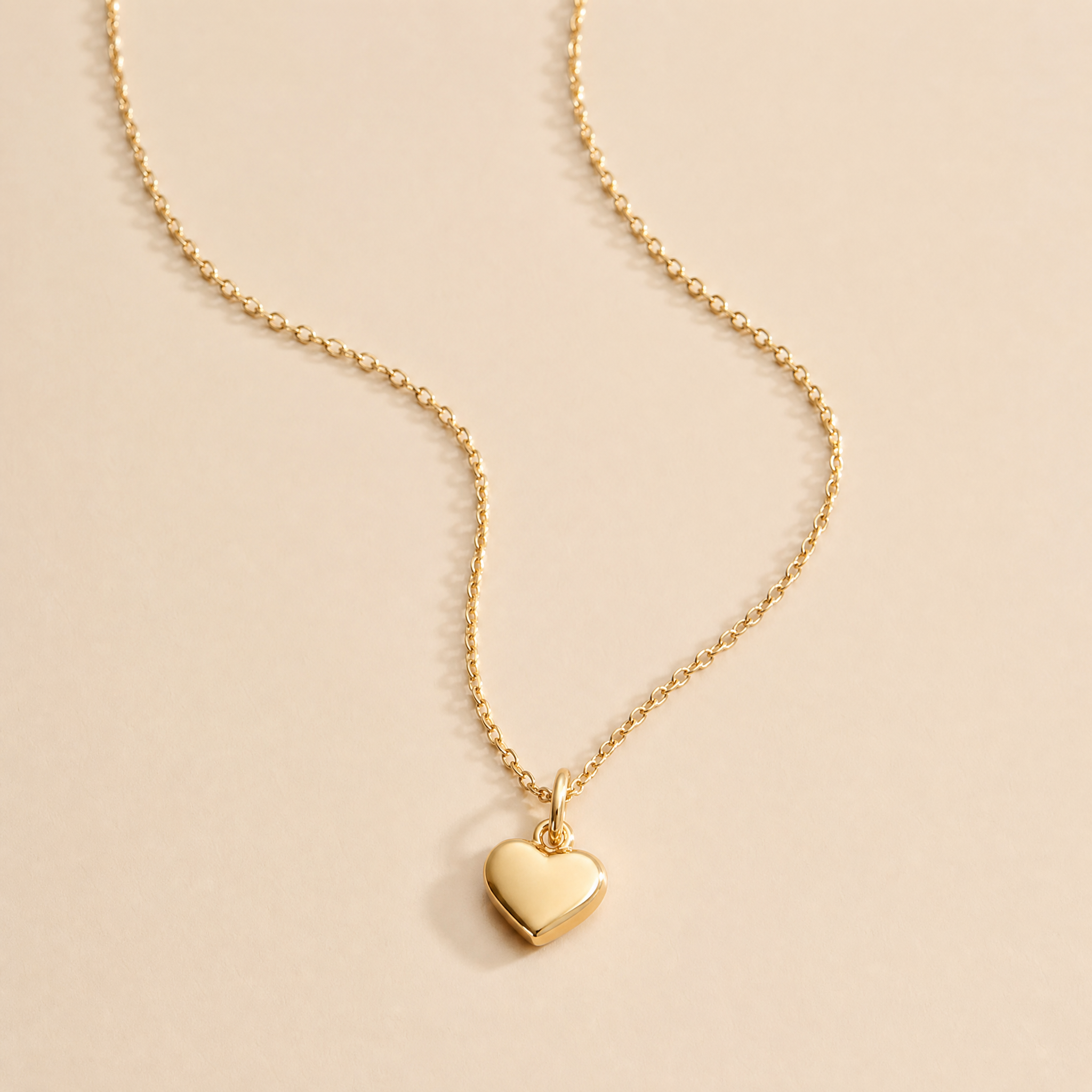 Collier « Véritable Amour » en or 585 avec pendentif cœur 10x9 mm - Collier en forme de cœur